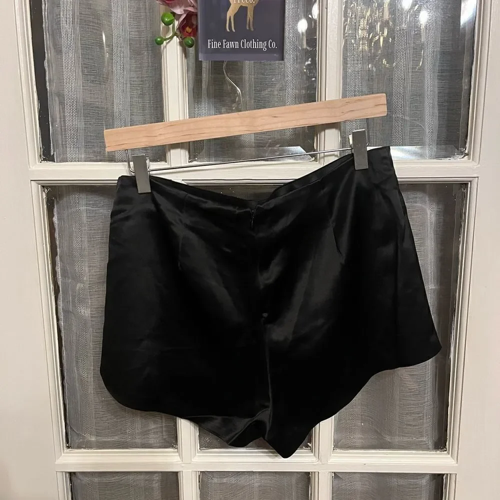 NWOT Fashion Nova Lux Satin Shorts